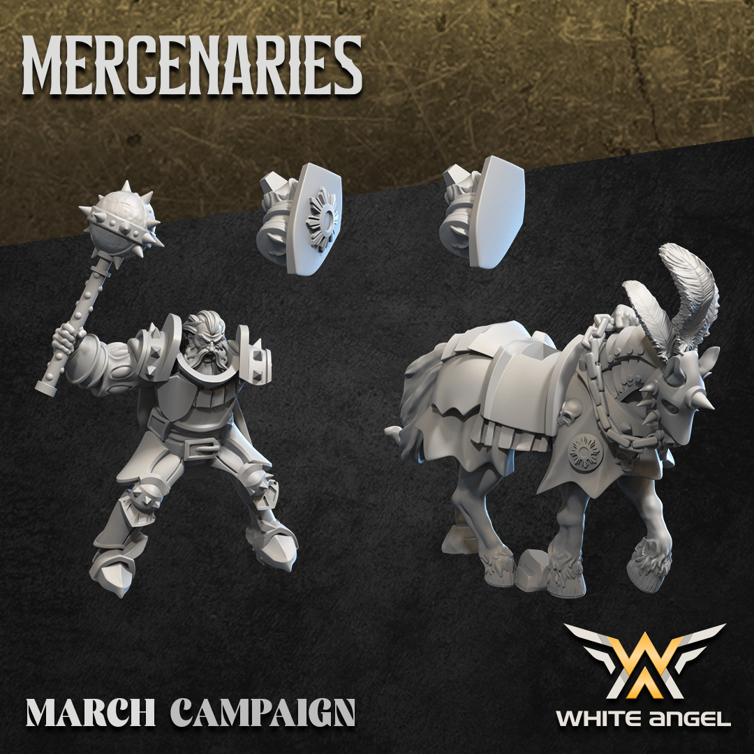 Jorge, Mercenaries - White Angel Miniatures - Image 3