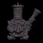 evil dwarf gunner, fabelzel miniatures