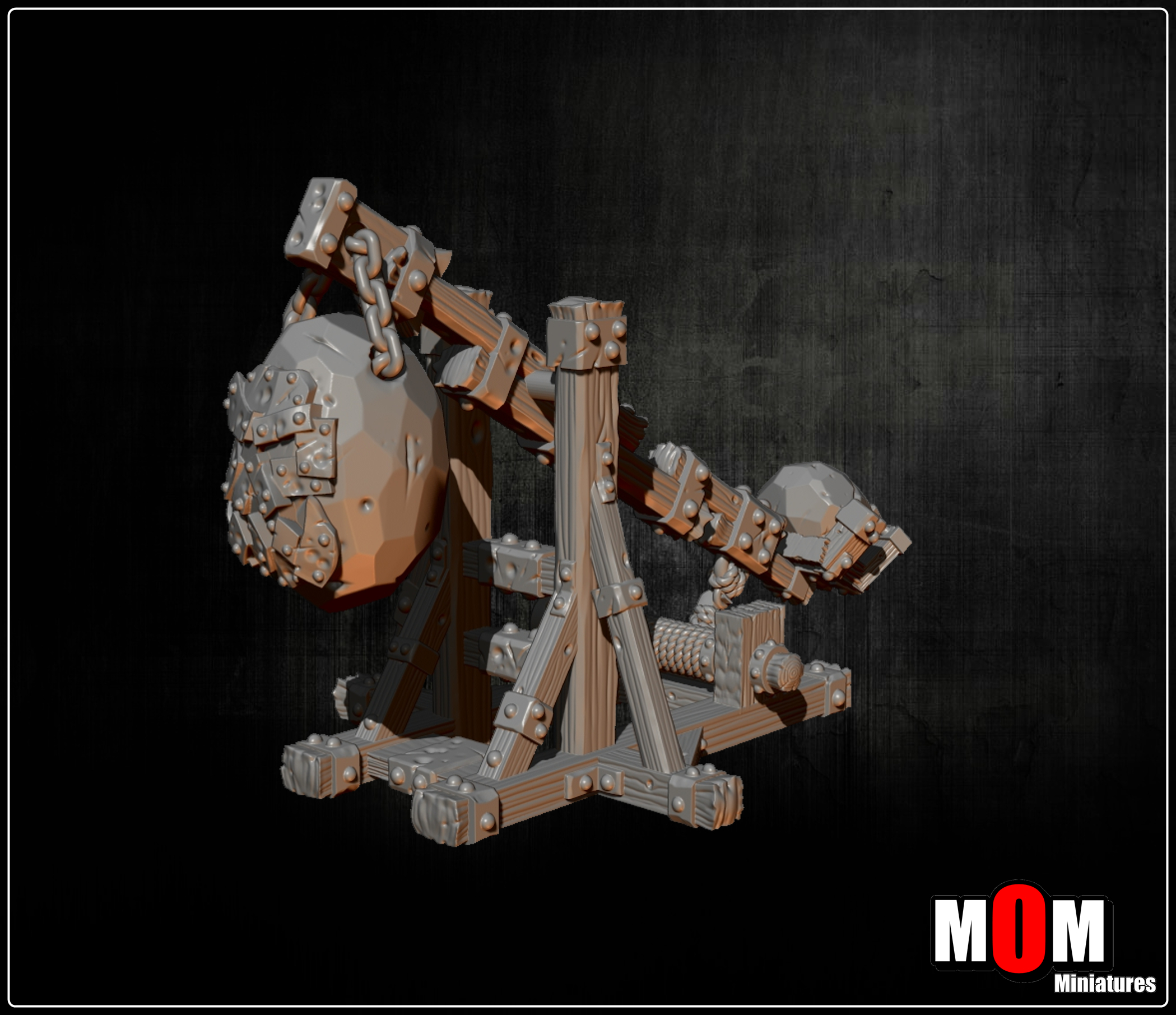 Orc Stone Thrower, Orcs- MoM Miniatures - Image 8