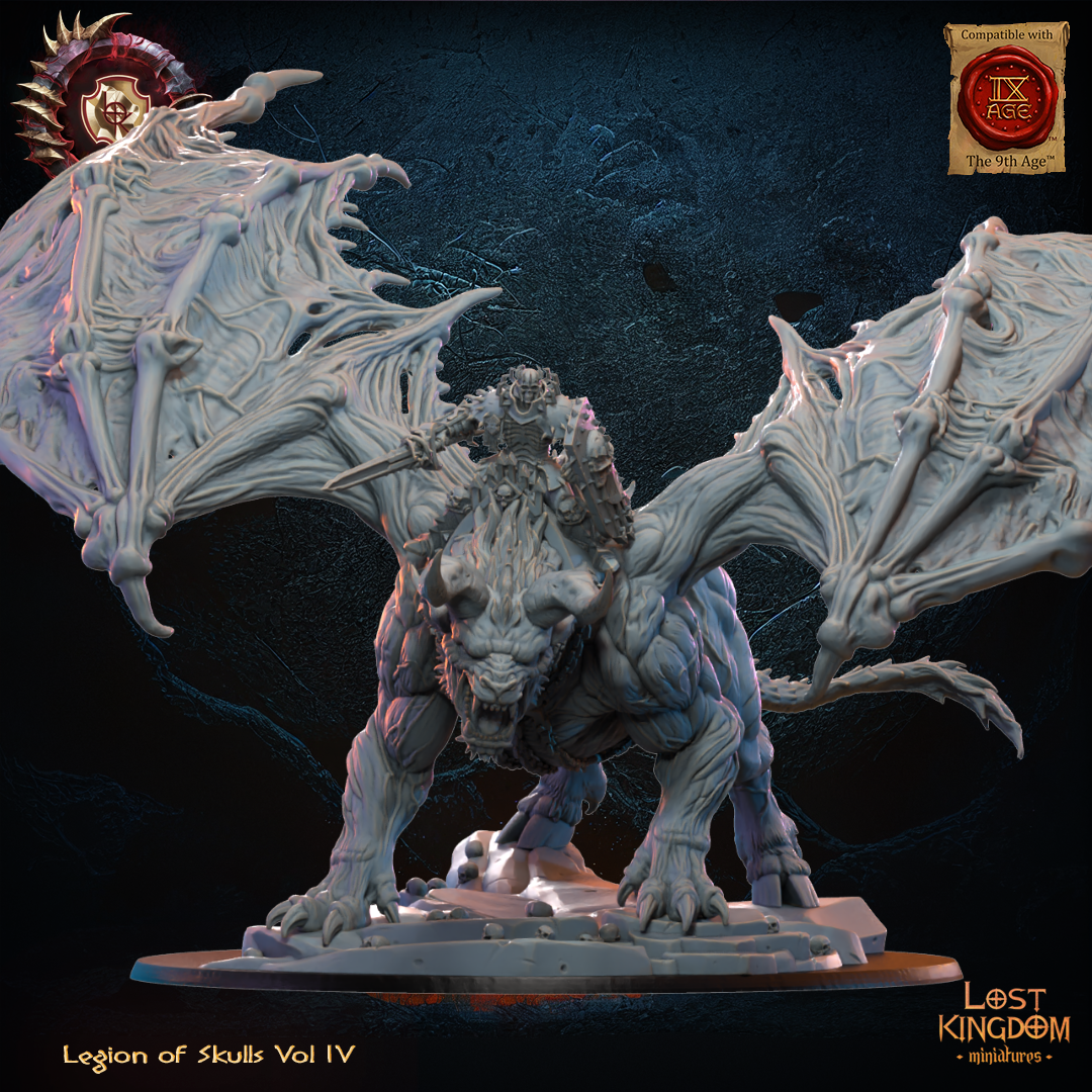 Gaseric, the Skull King on Drachimera, Legion of Skulls, Lost Kingdom