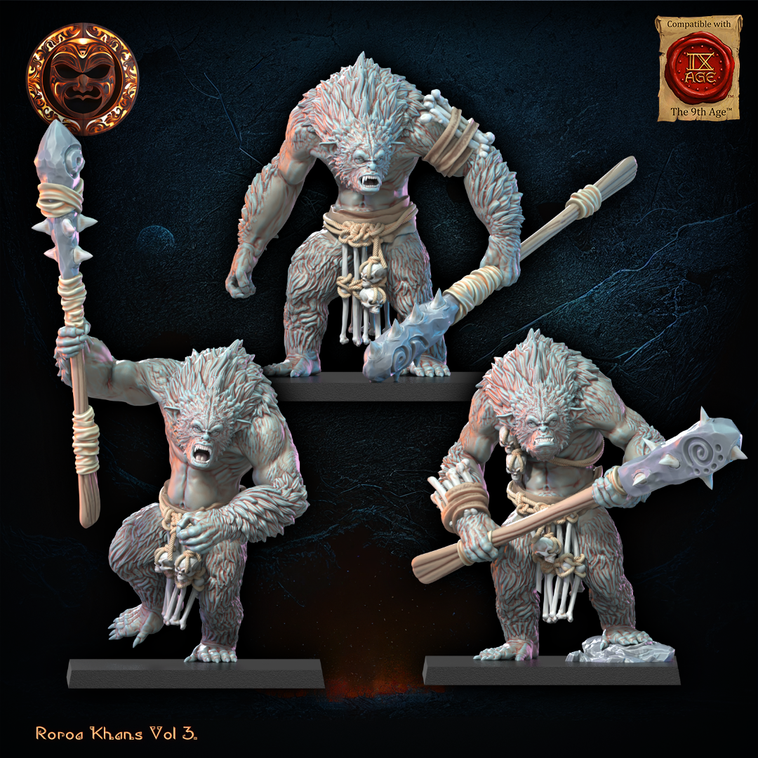 Maero Unit including Command Group, Roroa Khans, Lost Kingdom
