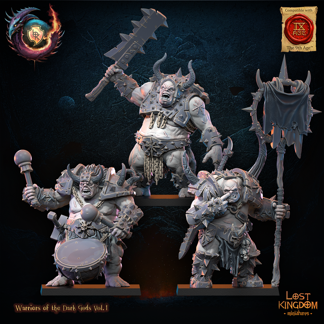 Forsworns Unit including Command Group, Warriors of the Dark Gods, Lost Kingdom
