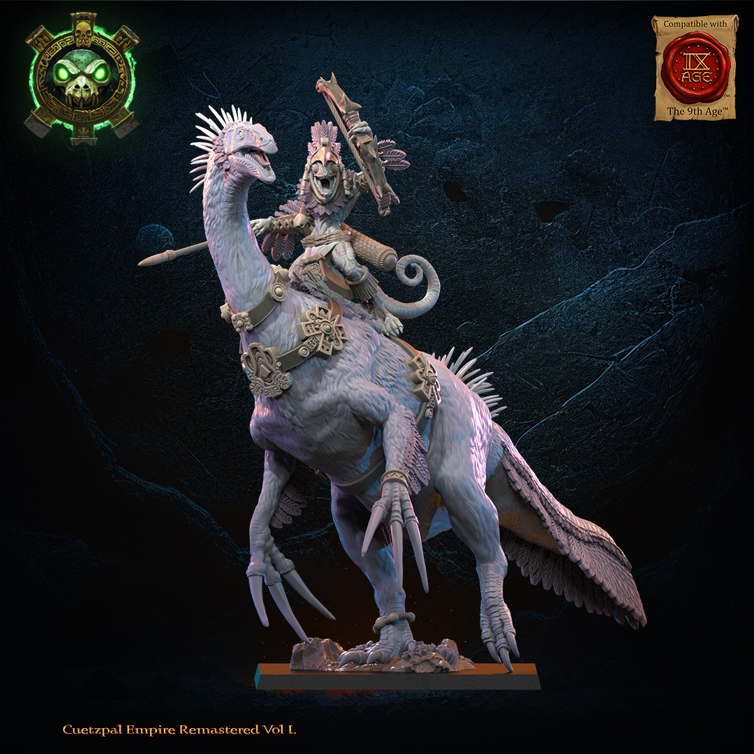 Kuaxotl Heroine on Istetlueyak, Cuetzpal Empire, Lost Kingdom