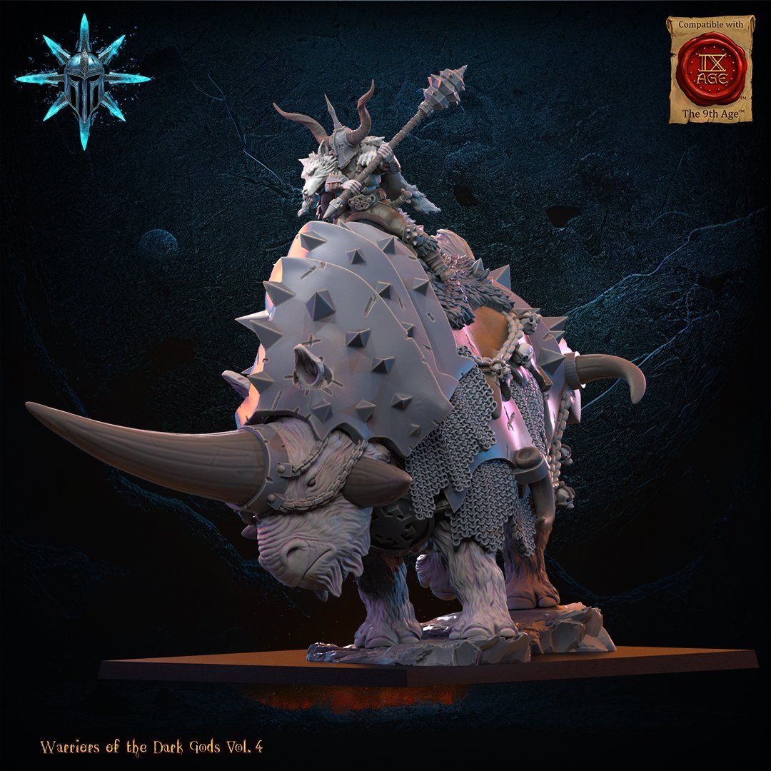 Wasteland Wooly Trihorn, Warriors of the Dark Gods, Lost Kingdom