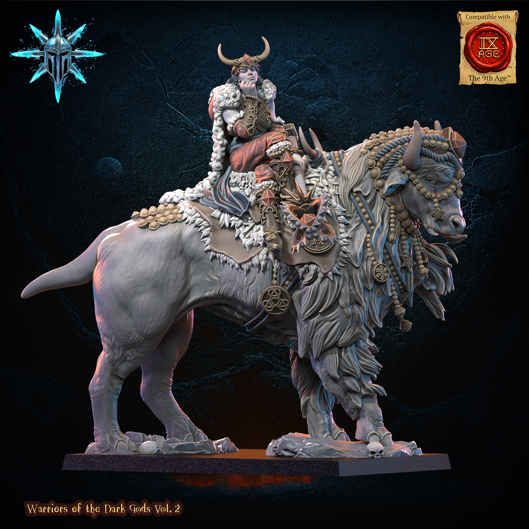 Freyja, the half giant, Wasteland sorceress, Warriors of the Dark Gods, Lost Kingdom