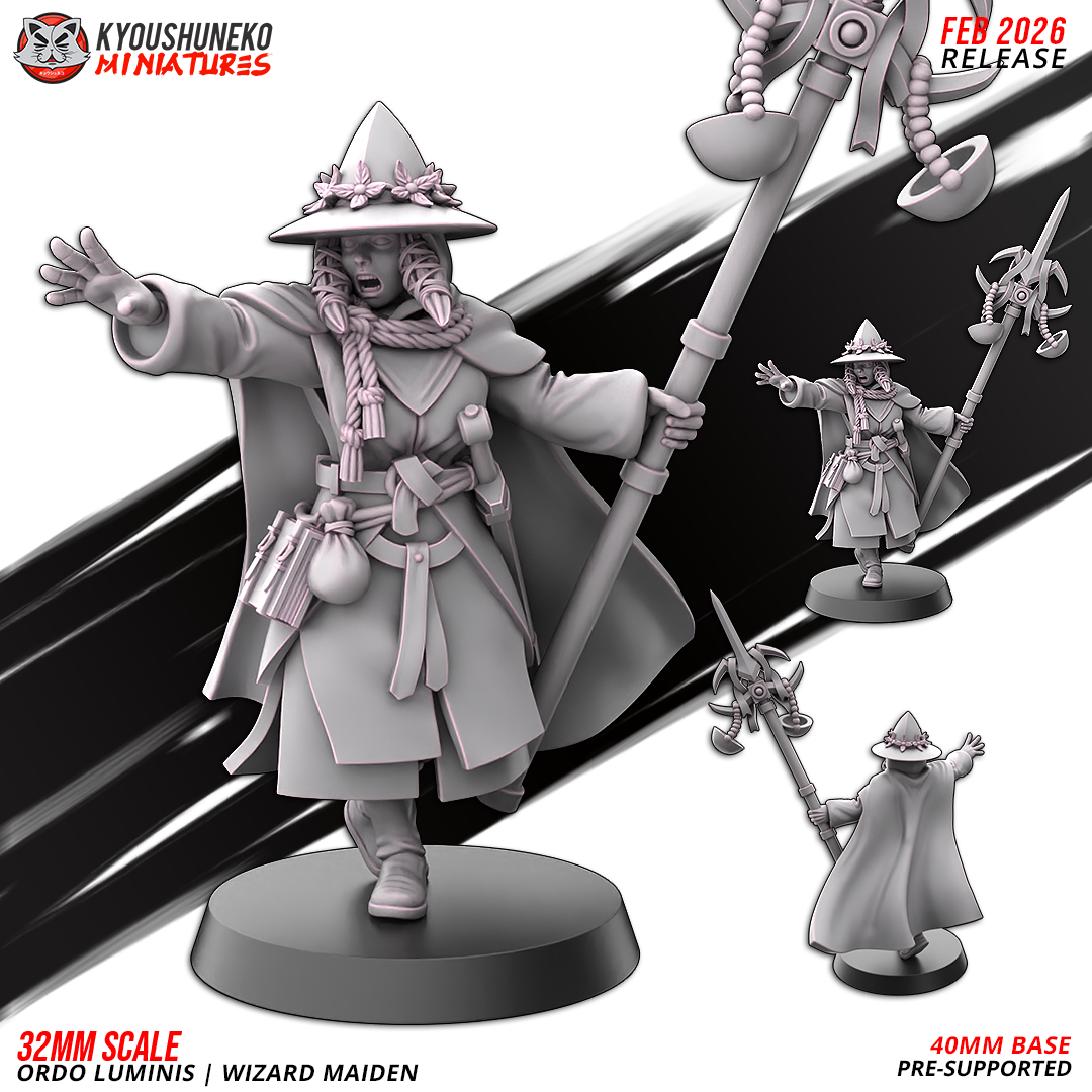 Wizard Maiden, Ordo Luminis, Kyoushuneko Miniatures