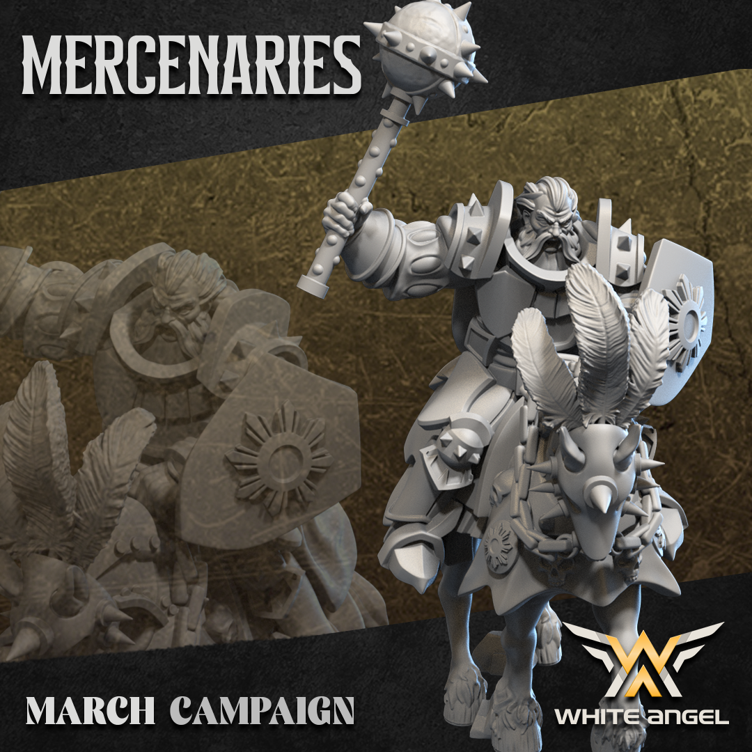 Jorge, Mercenaries - White Angel Miniatures