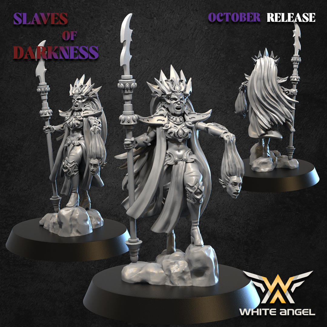 Queen of the Dark Realms of the South, Slaves of Darkness- White Angel Miniatures