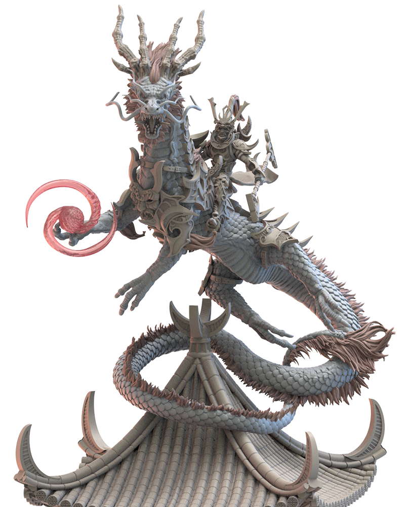 Shiro, Chieftain on Tatsu, Night Elves, Lost Kingdom - Image 2