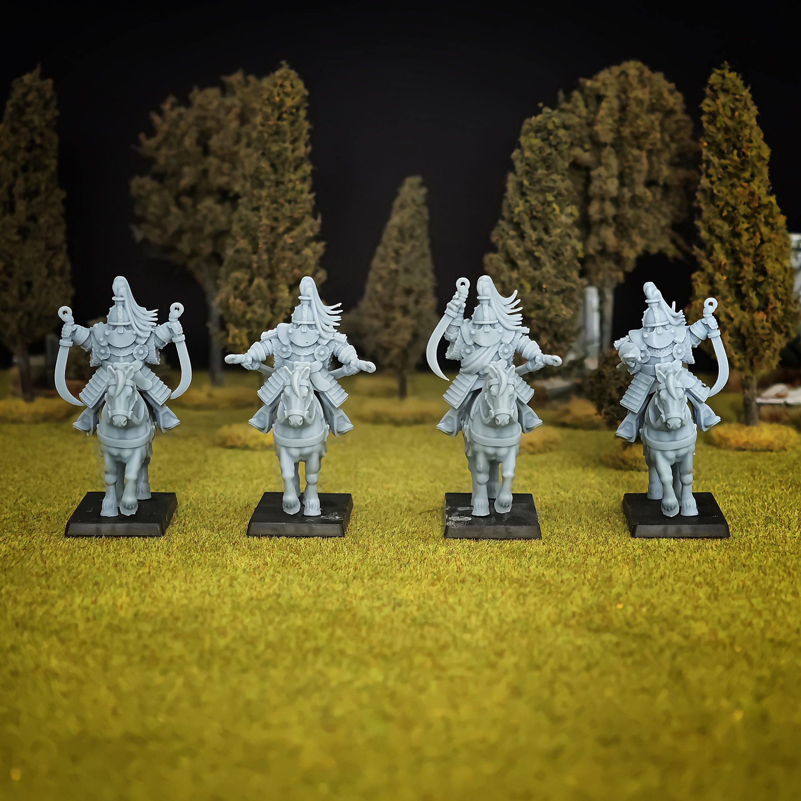 steppe jackal riders , steppes mom miniatures (copy)