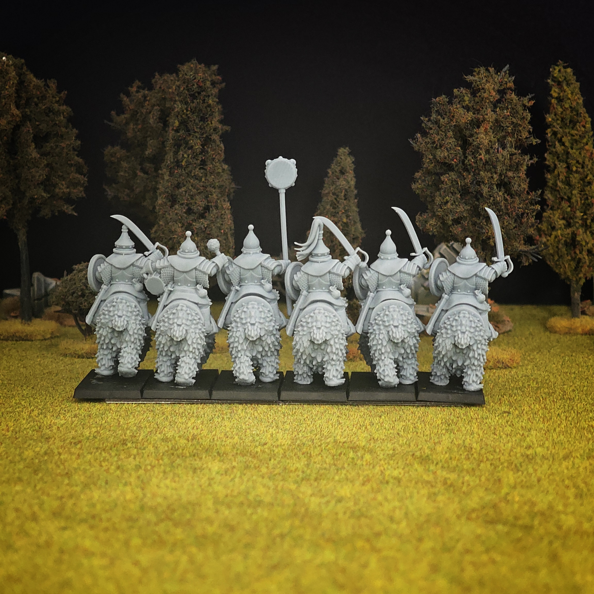 northern bear riders, steppes mom miniatures