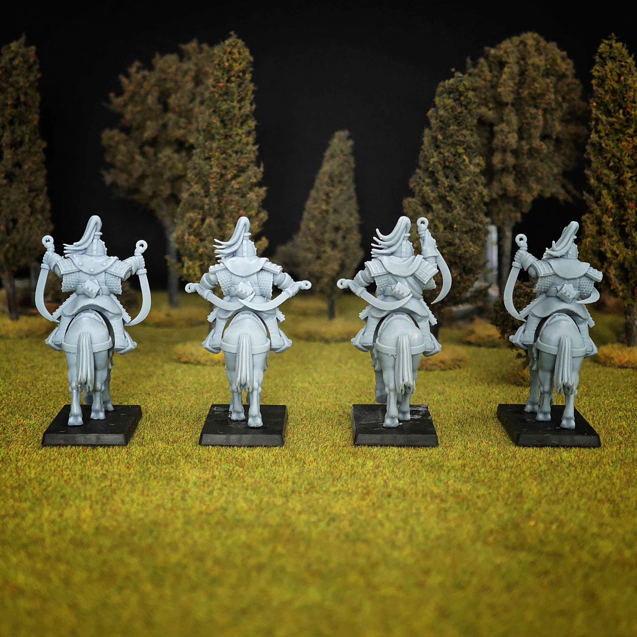 steppe jackal riders , steppes mom miniatures (copy)