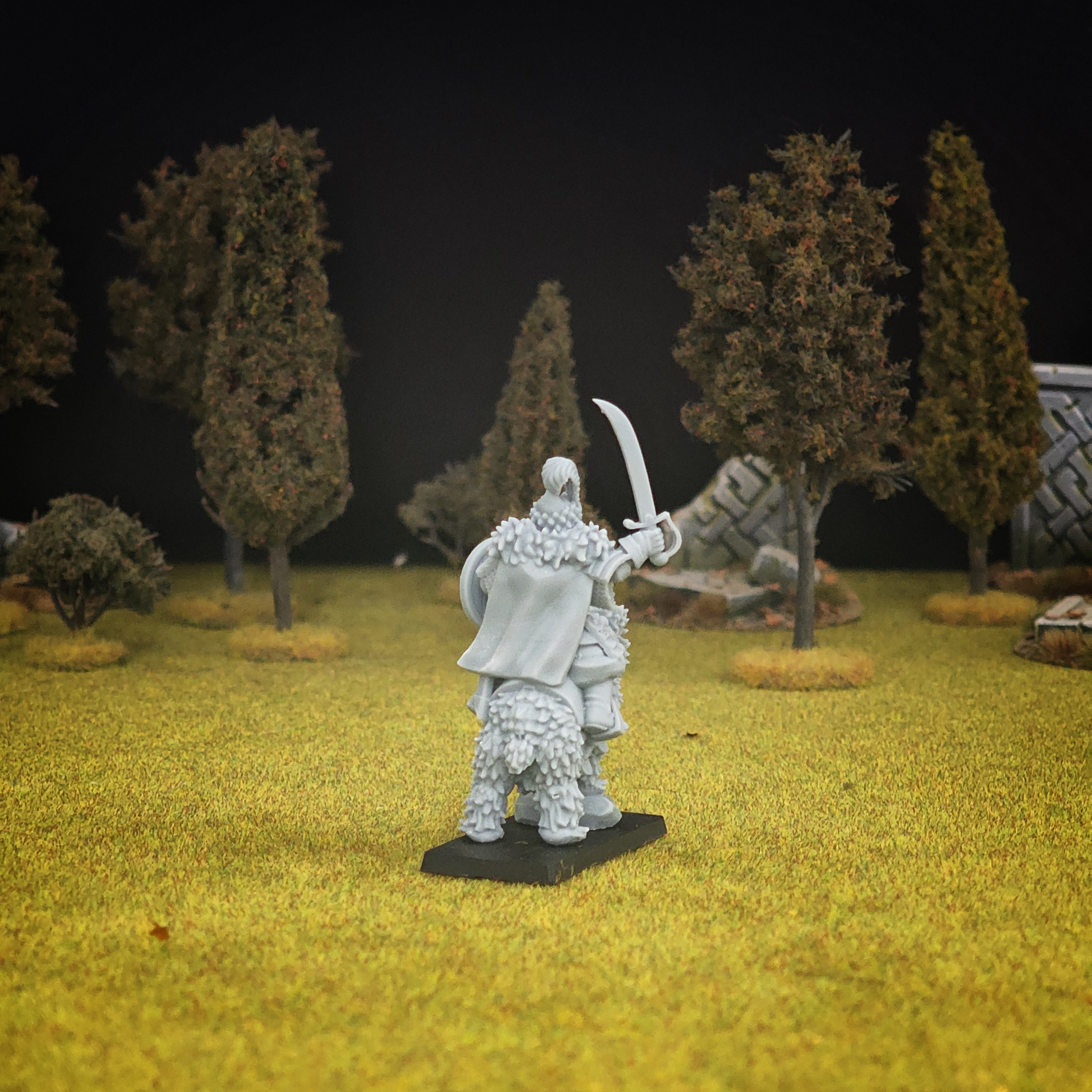 gospodar bear lord, steppes mom miniatures