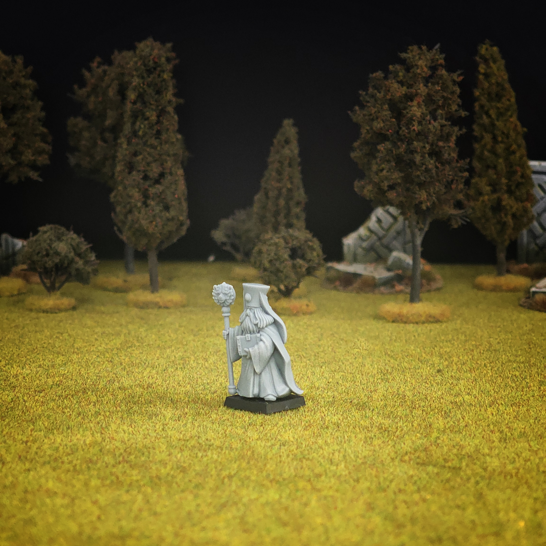 priest of the northern bear, steppes mom miniatures