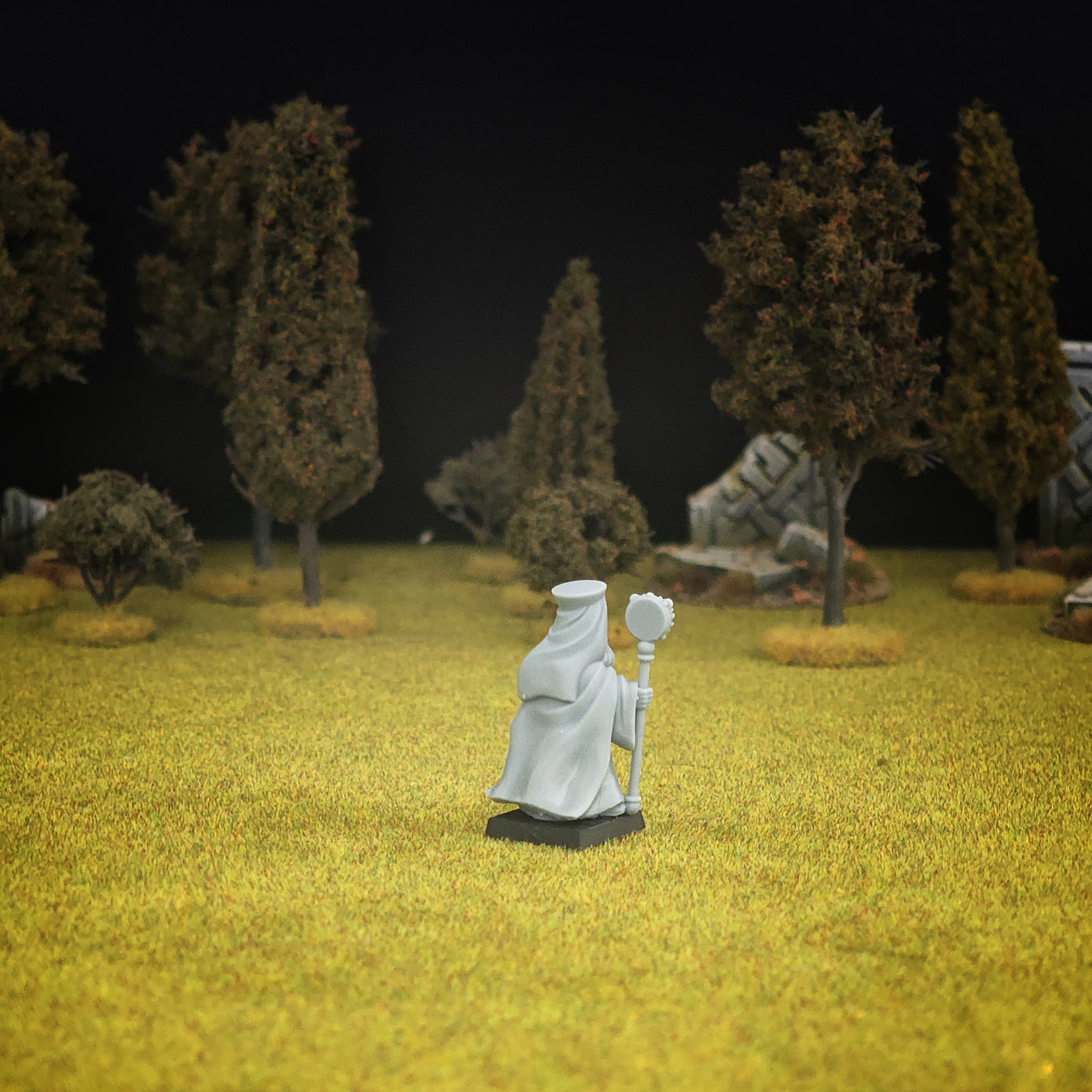 priest of the northern bear, steppes mom miniatures