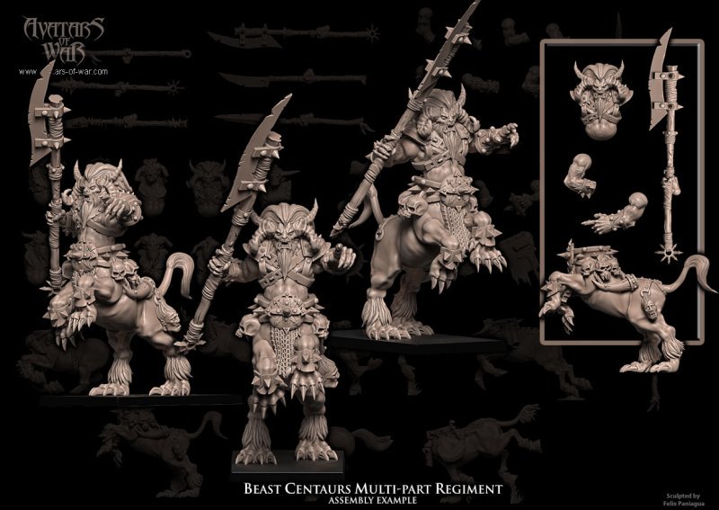 goblin wolfrider multi part regiment regiment, orcs & goblins avatars of war (copy)