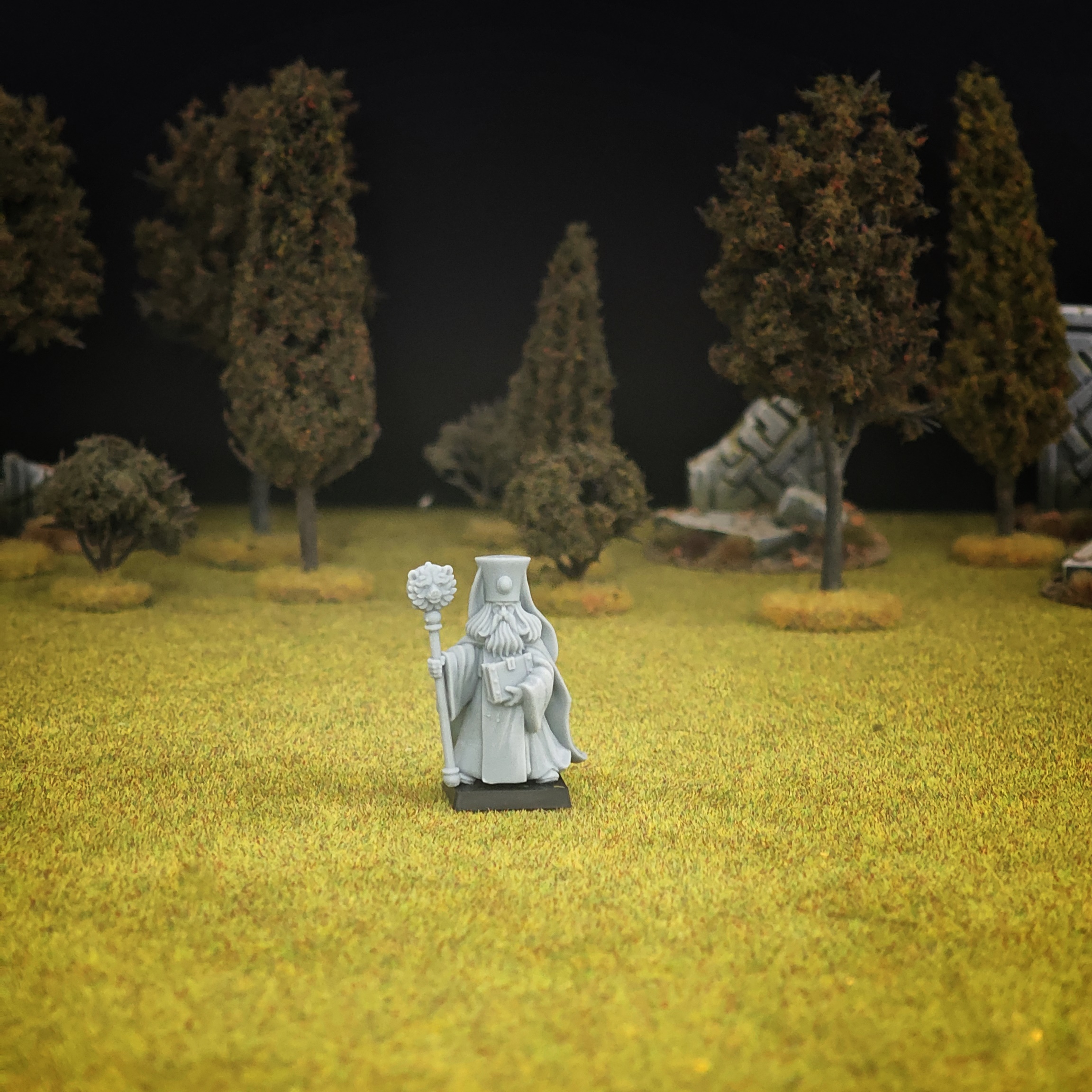 priest of the northern bear, steppes mom miniatures
