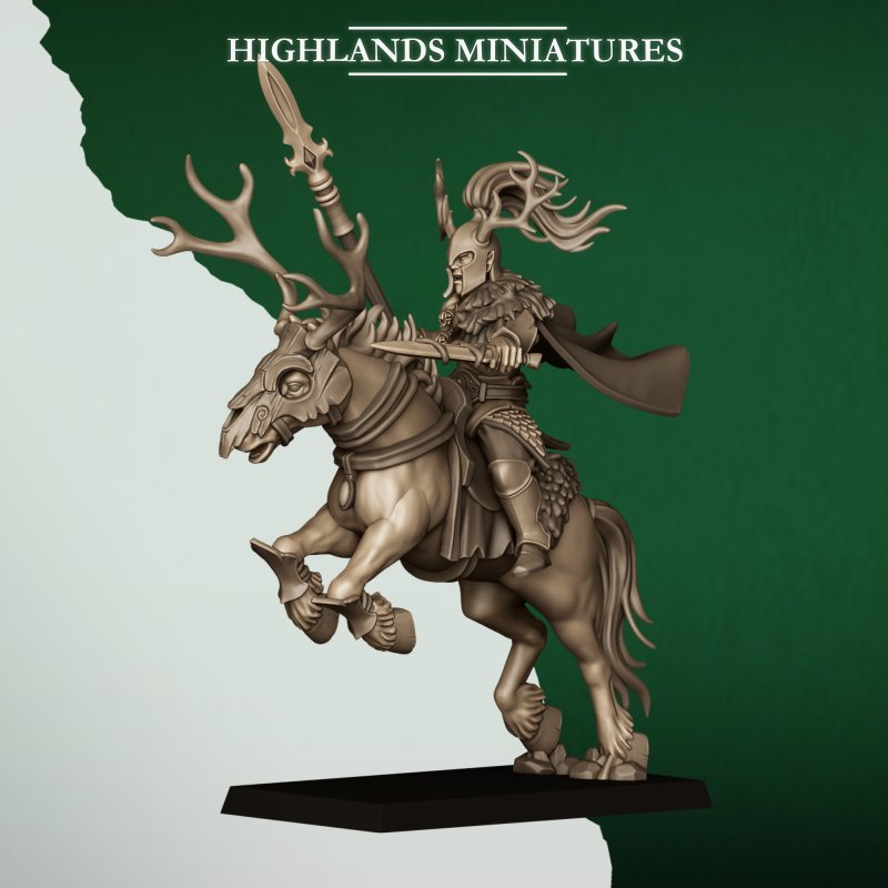feral riders, feral elves highlands miniatures