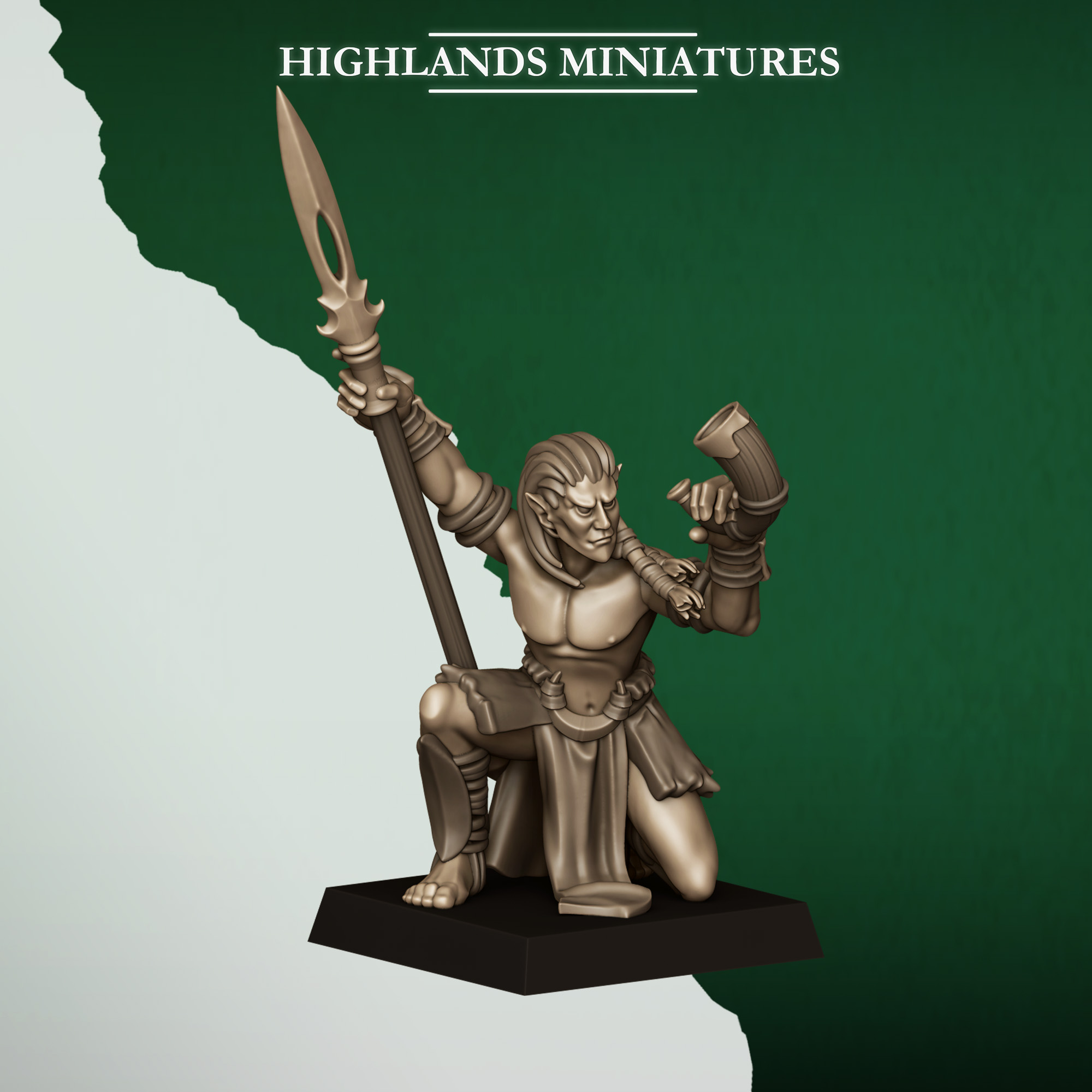 feral elves army bundle 2, feral elves highland miniatures
