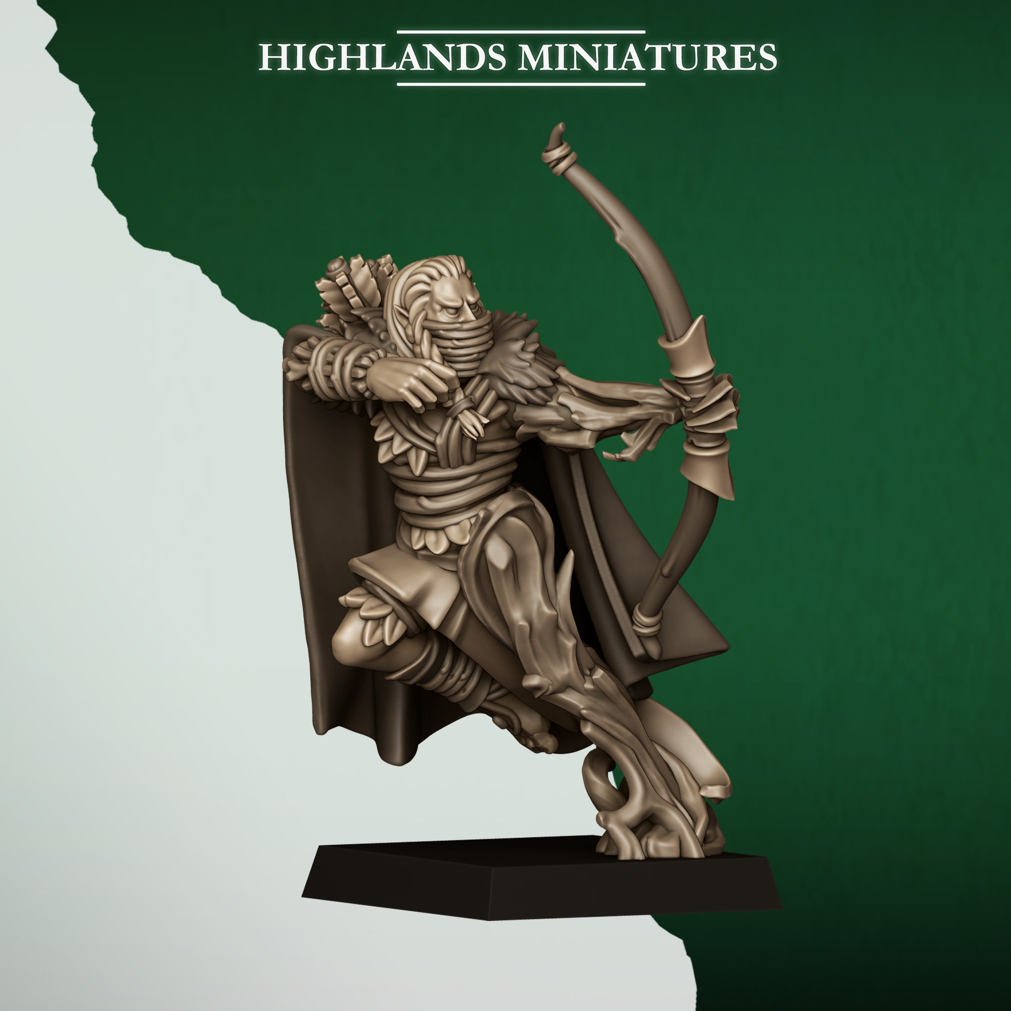 feral scouts, feral elves highlands miniatures