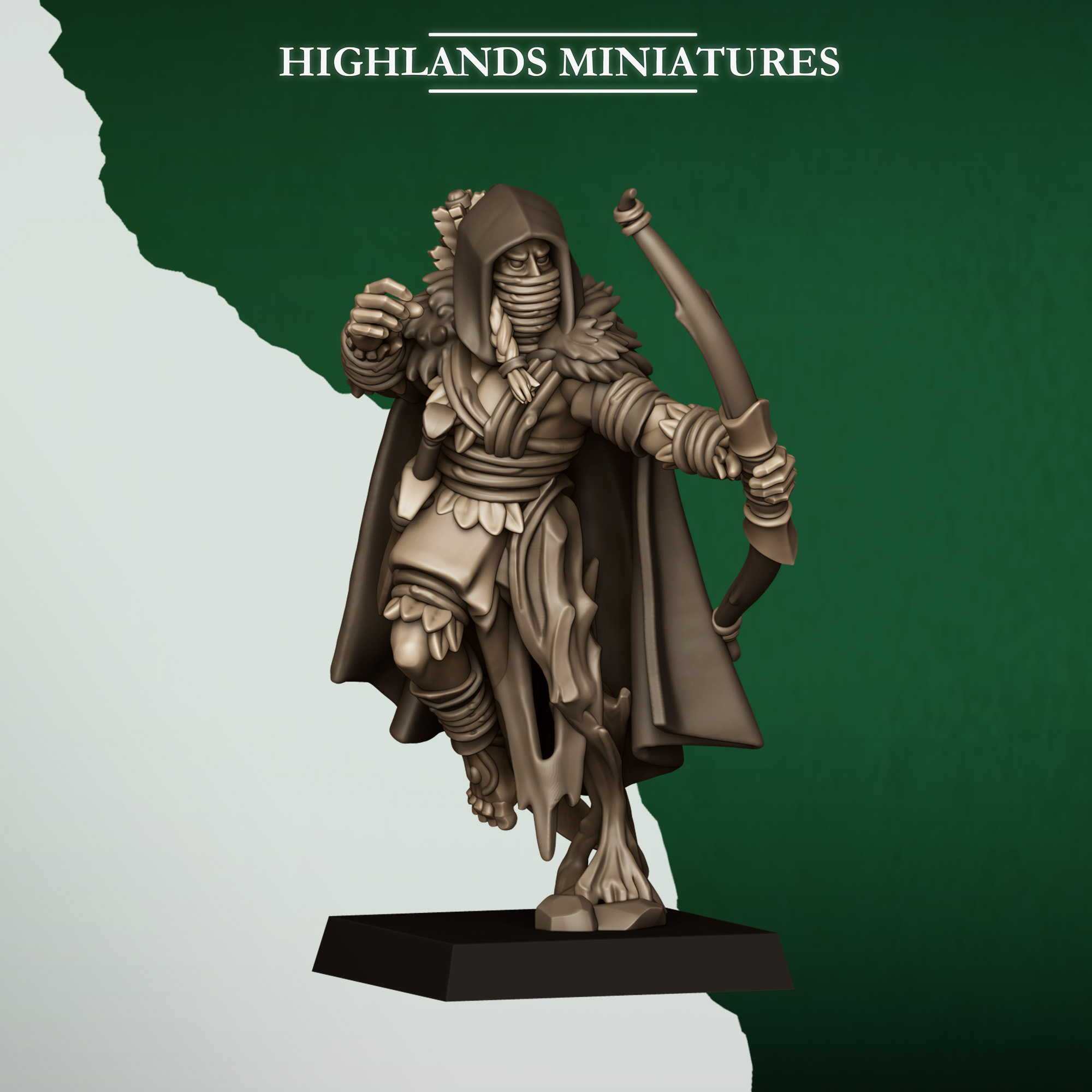 feral scouts, feral elves highlands miniatures