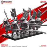 ashigaru — defending, chinese cathay, kyoushuneko miniatures