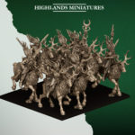 moonlight sisters, feral elves highlands miniatures