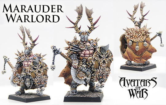marauder warlord, demons and dark gods of chaos avatars of war