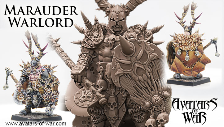 marauder warlord, demons and dark gods of chaos avatars of war