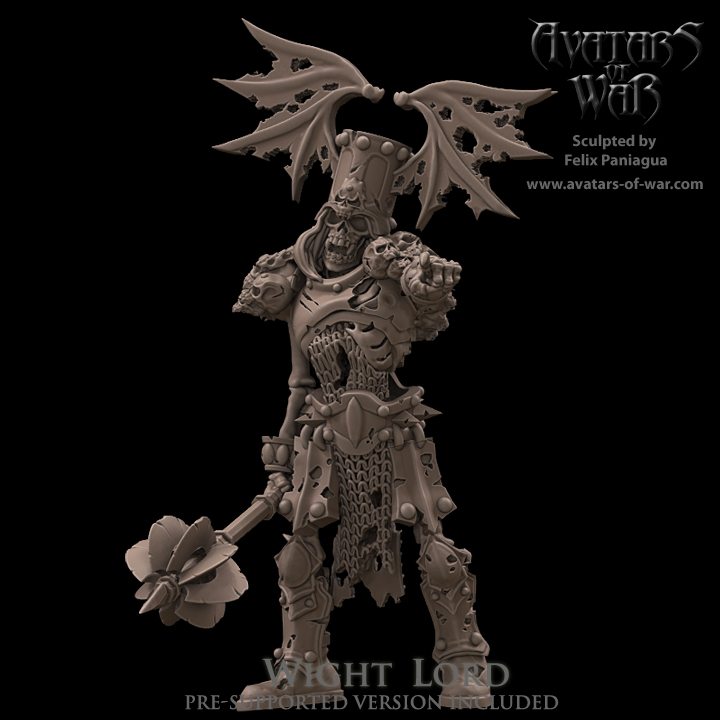 wight lord with great weapon, undead avatars of war (copy)