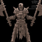 Skeleton Champion with two weapons