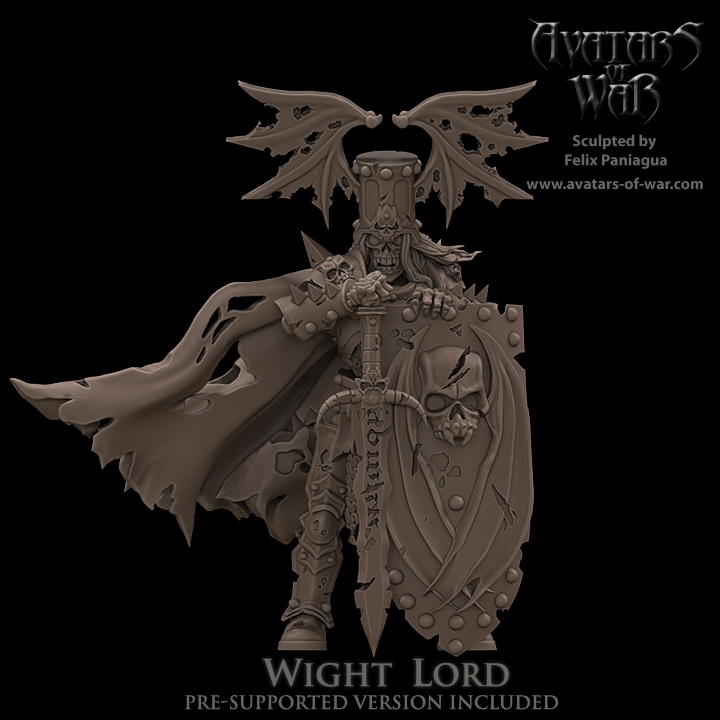 skeleton champion with two weapons, undead avatars of war (copy)
