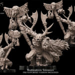 barbarian shaman, barbarian avatars of war