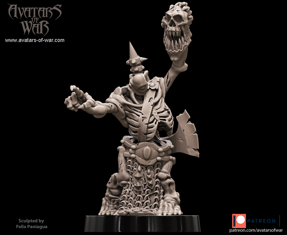 multi part regiment, demons and dark gods of chaos, avatars of war (copy)