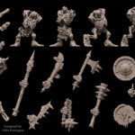multi part regiment, demons and dark gods of chaos, avatars of war (copy)