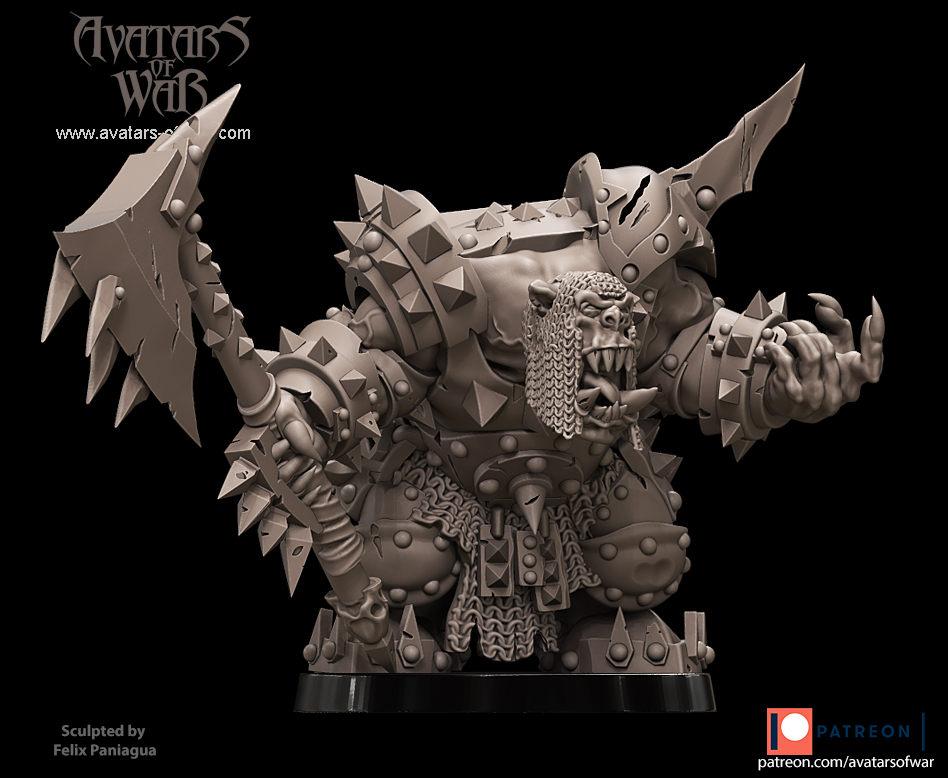 black orc warlord