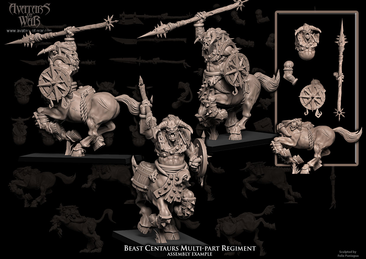 goblin wolfrider multi part regiment regiment, orcs & goblins avatars of war (copy)