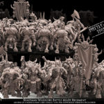 beastman warriors multi part regiment, beastmen, avatars of war