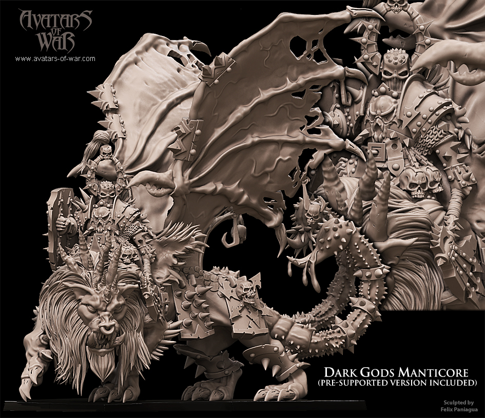 sabertooth tigers, ogres avatars of war (copy)