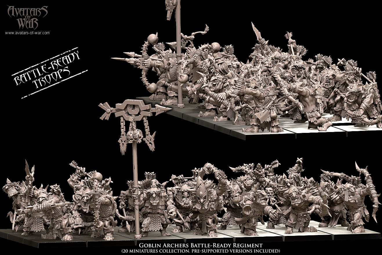 the reclaimed herd, beastmen, avatars of war (copy)