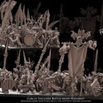 goblin spearmen battle ready regiment, orcs & goblins, avatars of war