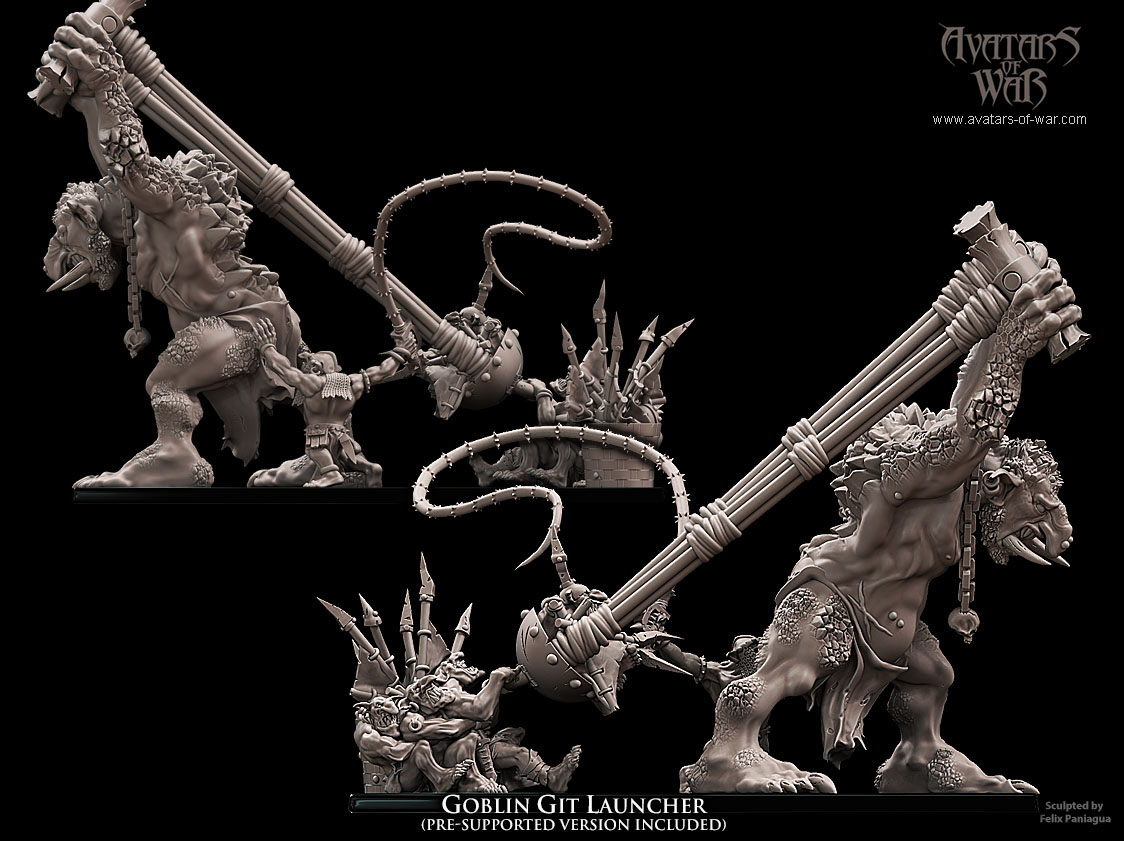 goblin git launcher, orcs & goblins, avatars of war