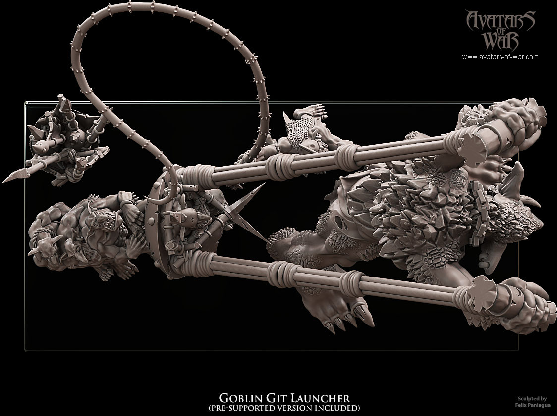 goblin git launcher, orcs & goblins, avatars of war