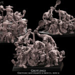 grotlings multi row regiment, orcs & goblins, avatars of war