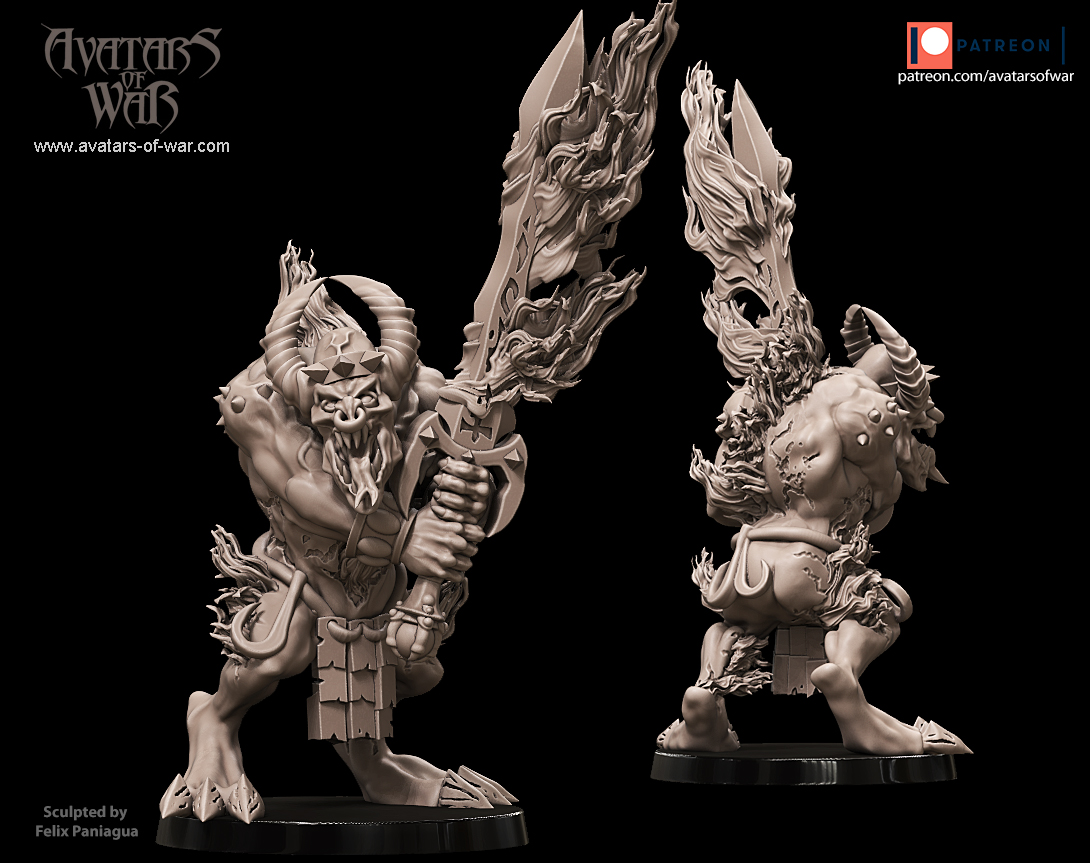 harbingers of wrath, demons and dark gods of chaos avatars of war (copy)