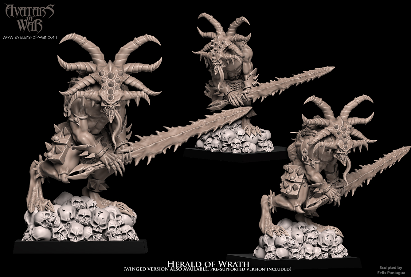 beastman lord of pestilence, beastmen avatars of war (copy)