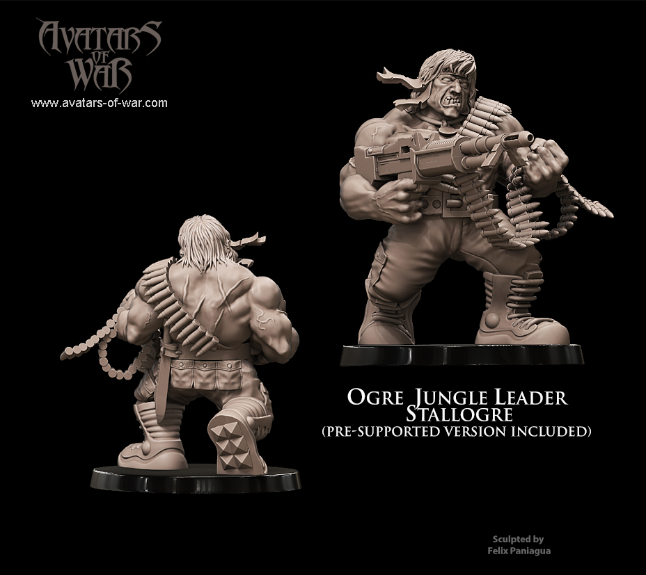 ogre jungle fighters, ogres avatars of war