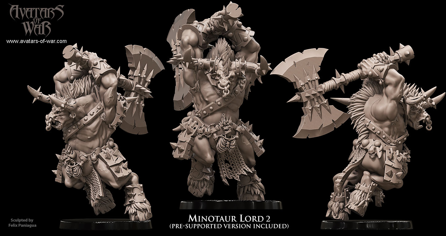 Minotaur Lord with great weapon