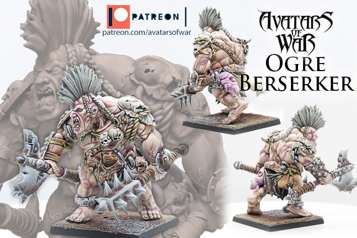 ogre mercenary captain, ogres avatars of war (copy)