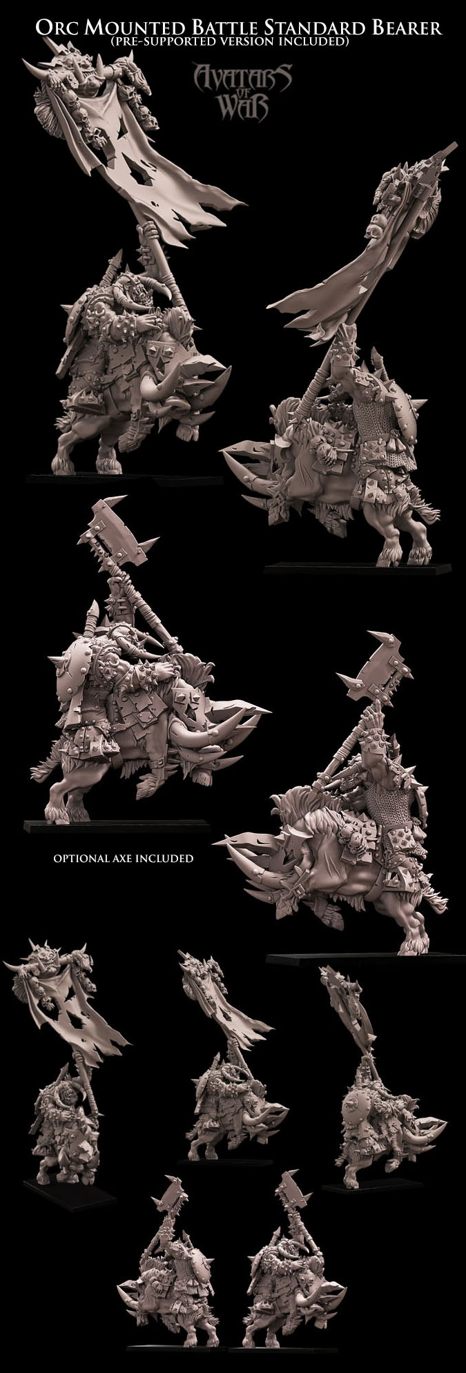 irorngrin's unbreakables, orcs & goblins avatars of war (copy)